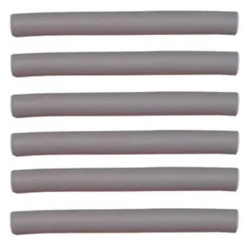 FLEX CURLER Flexible Lockenwickler 18cm - 19mm grau 6Stk